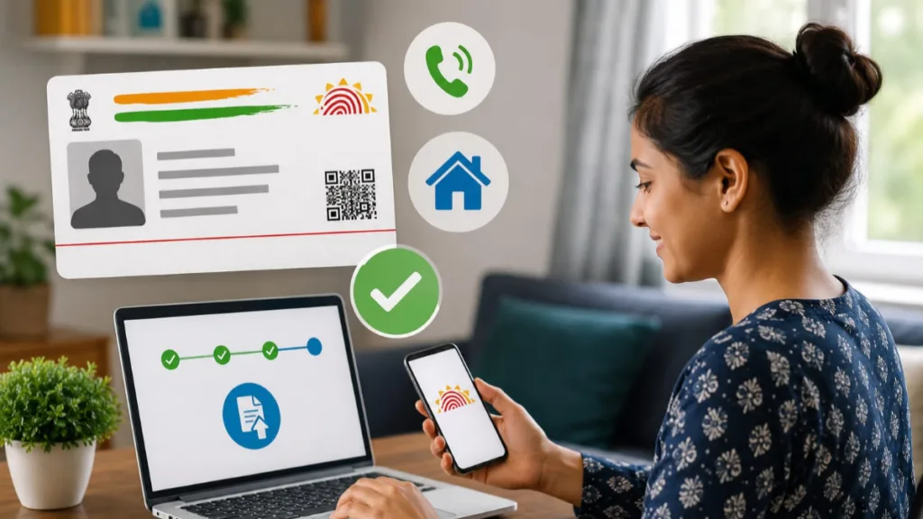 meity says new aadhaar app