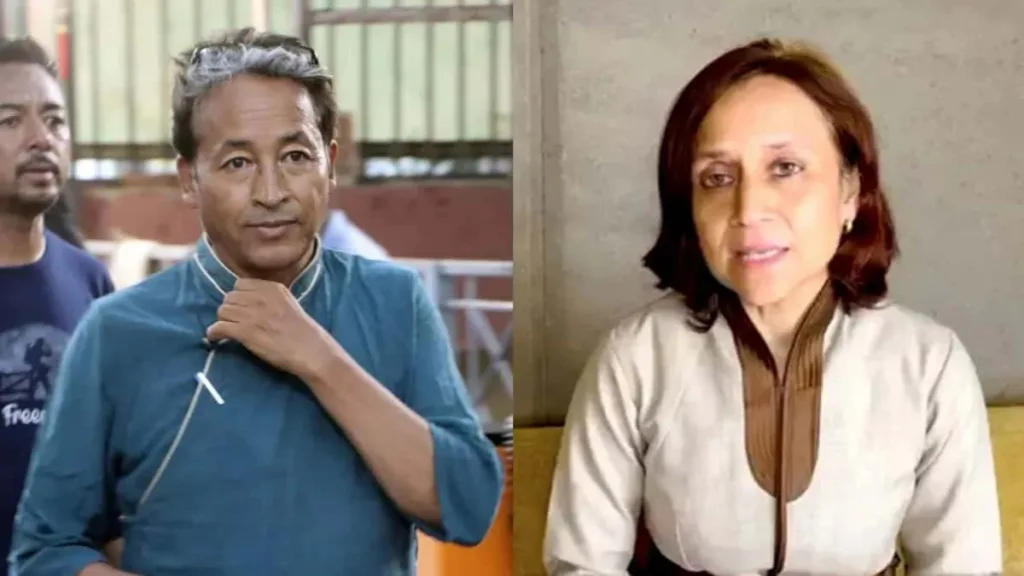 'হাসপাতালে চিকিৎসা হচ্ছে না', চিকিৎসায় গাফিলতির অভিযোগ সরব ওয়াংচুক পত্নী 2 sonam wangchuk
