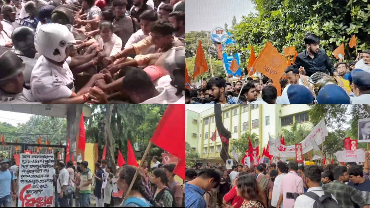 ABVP-SFI Clash