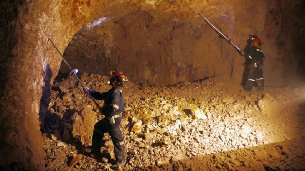 African Gold Mine Collapsed