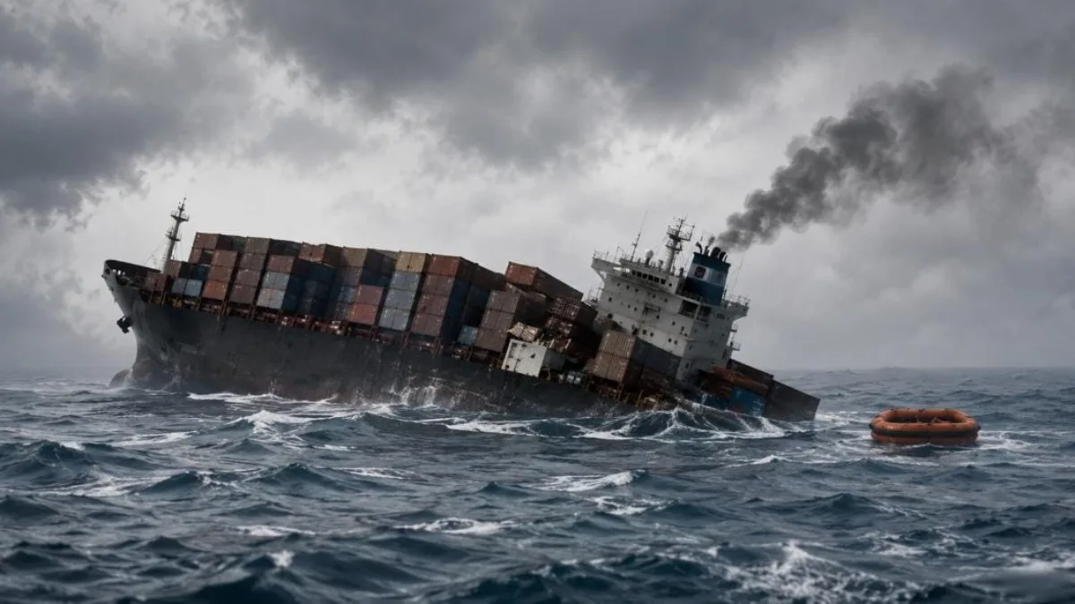 Cargo Ship Sank