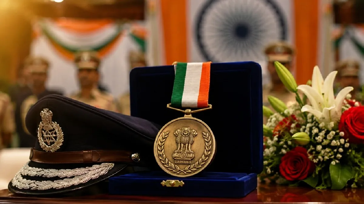 Chief Minister Medal for IPS Officers