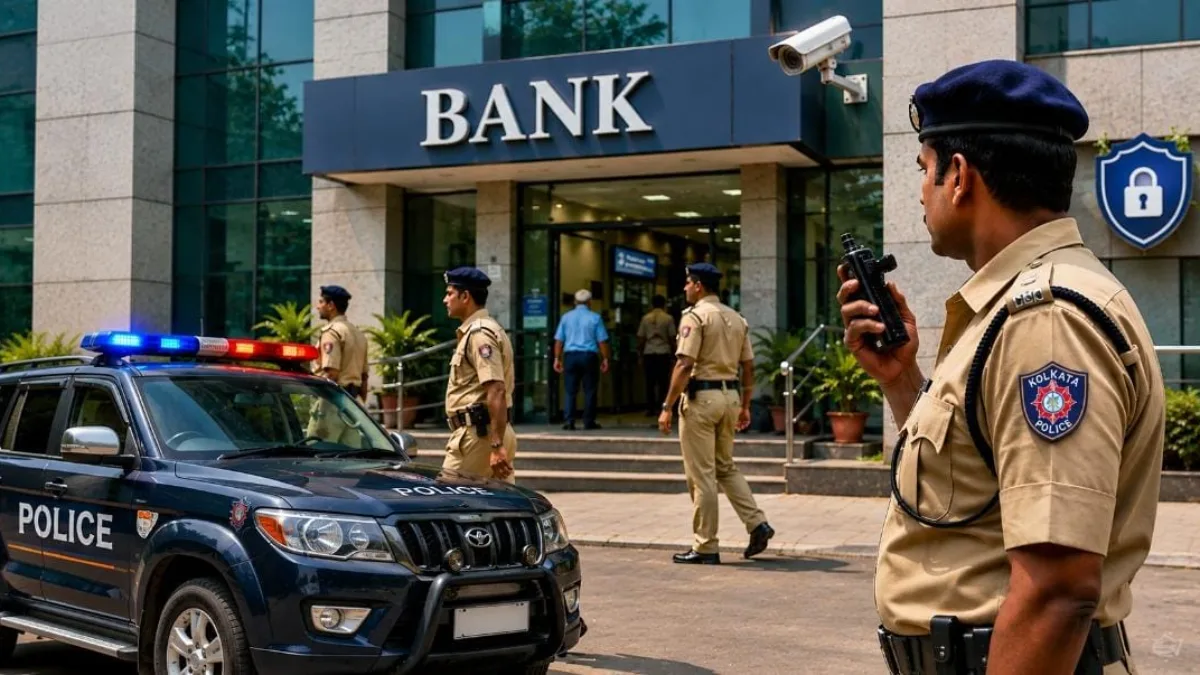 Kolkata Bank Security