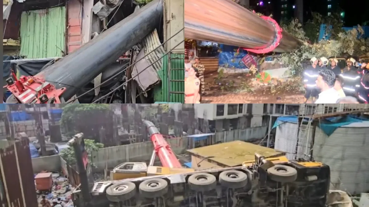 Kurla Crane Collapsed