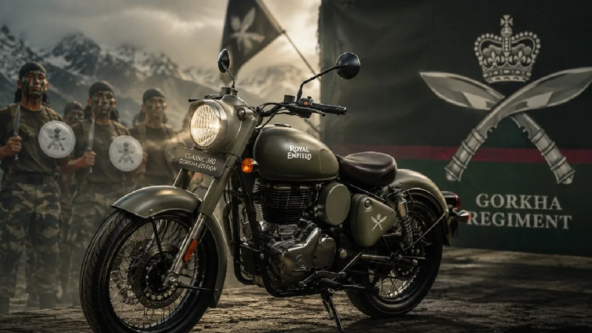 Royal Enfield Classic 350 Gorkha Edition
