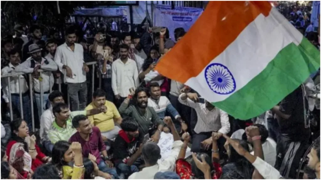 Student protests in Jharkhand
