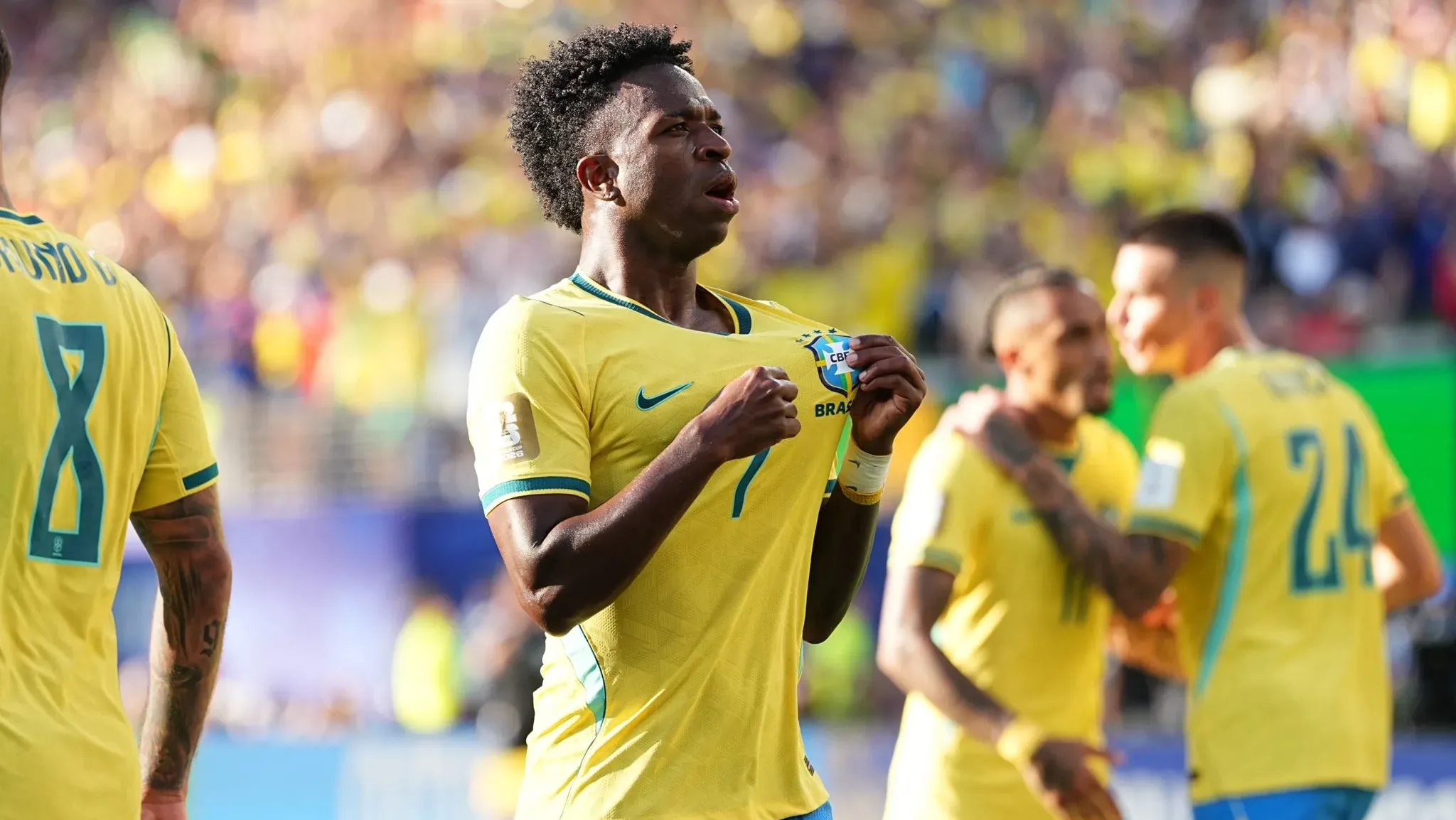 Brazil Squad for India Match