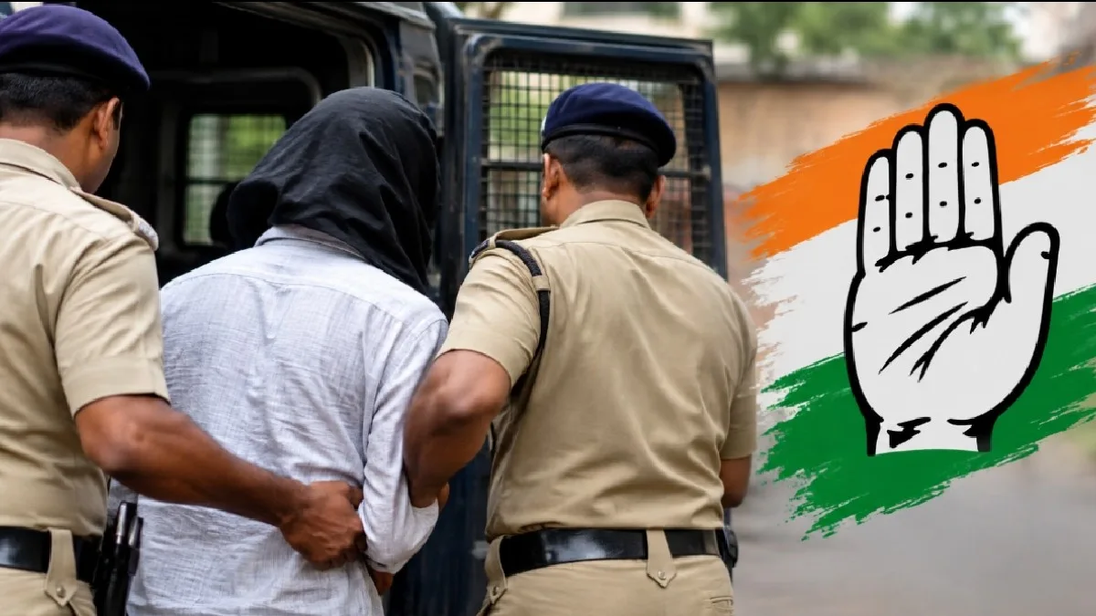 Congress Candidate Arrested