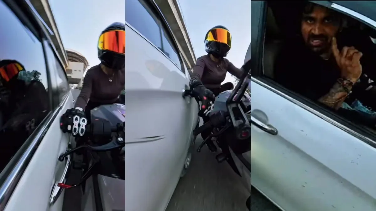Gurugram Woman Biker