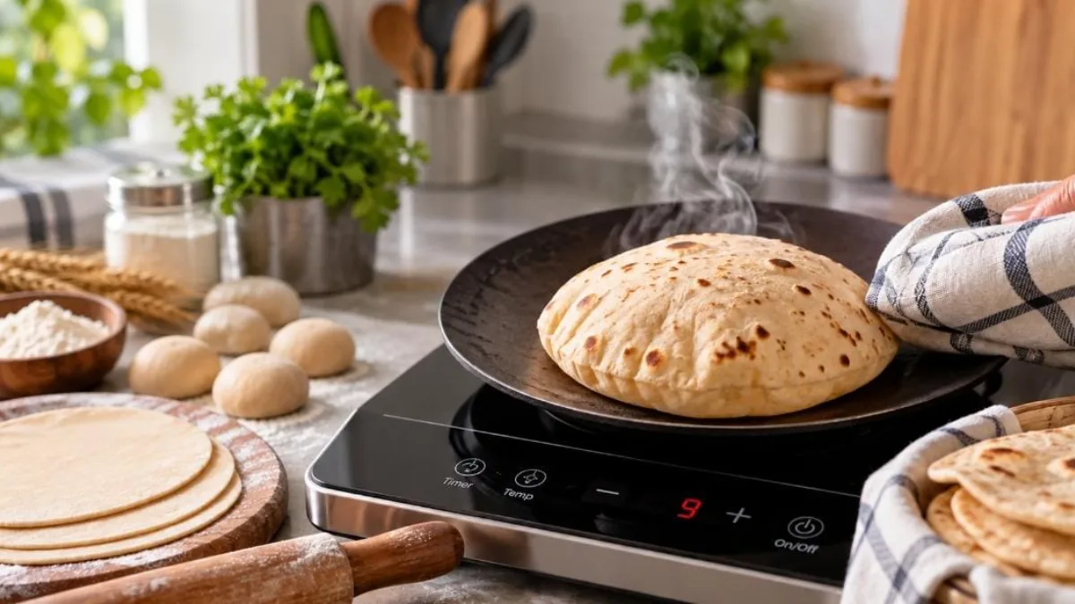 Induction Fulka Roti
