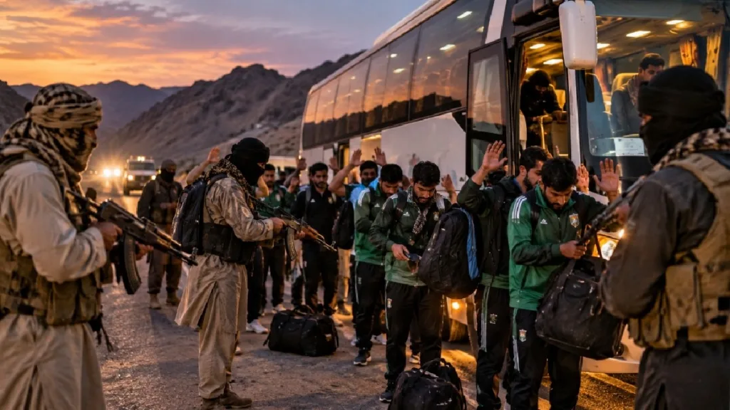 Karachi Football Team Robbed