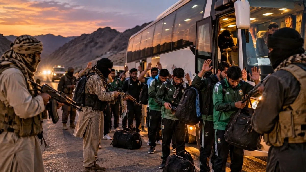 Karachi Football Team Robbed