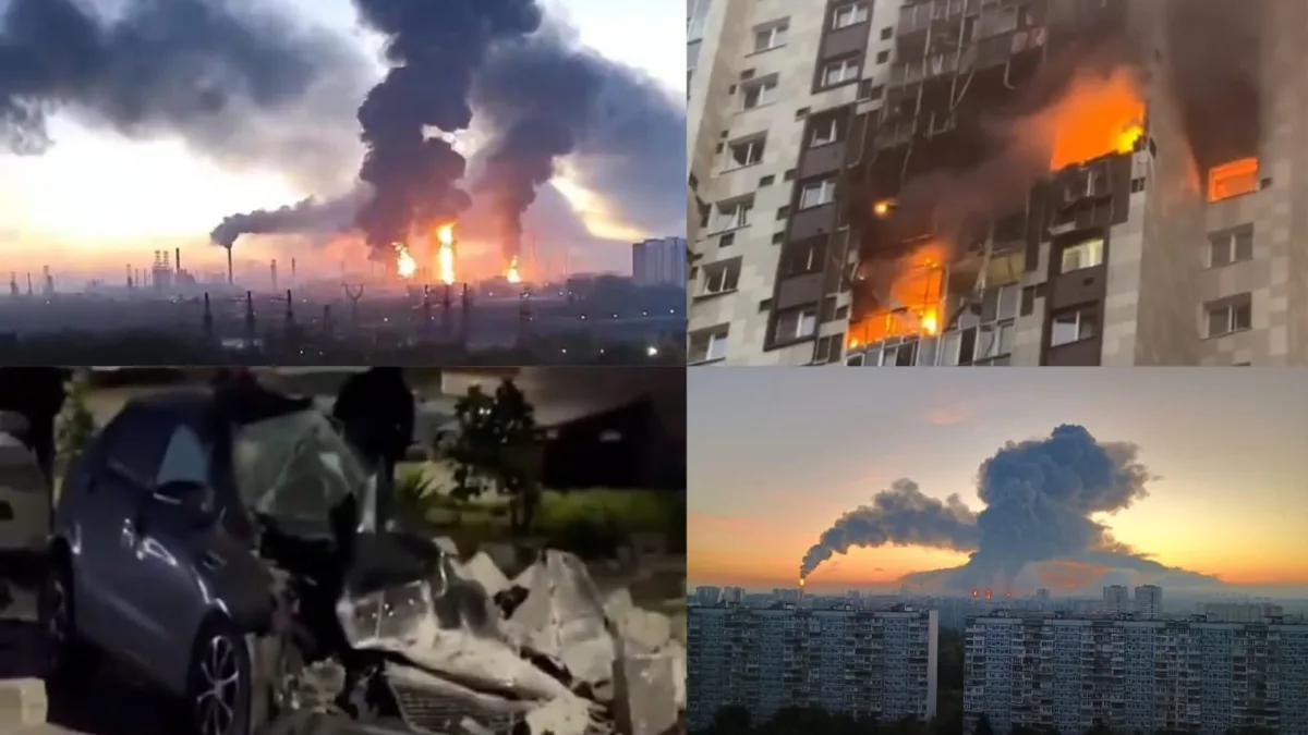 Ukrainian Drone Attack