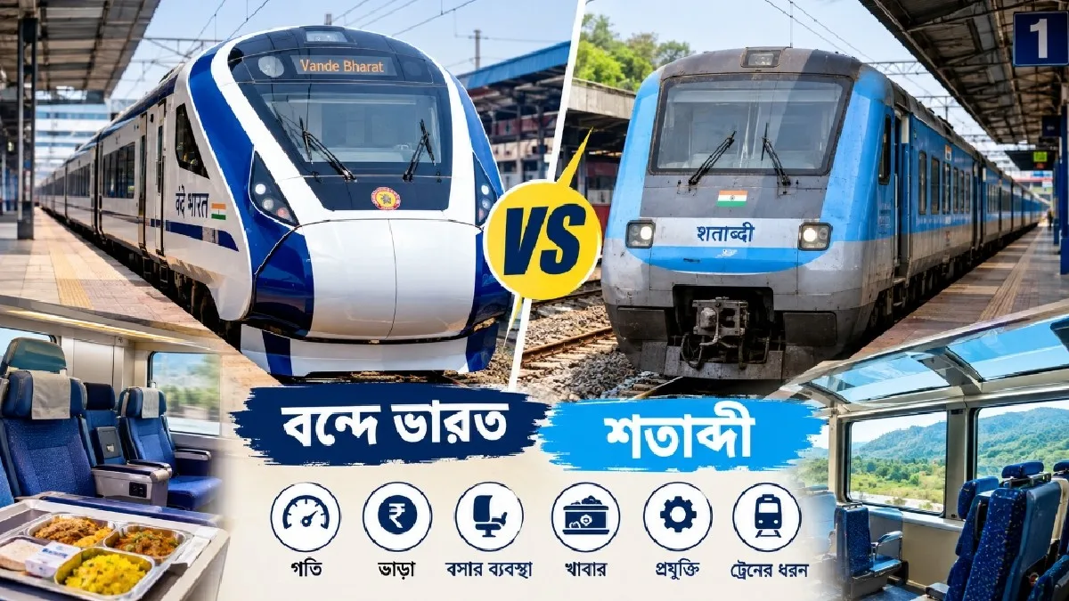 Vande Bharat vs Shatabdi