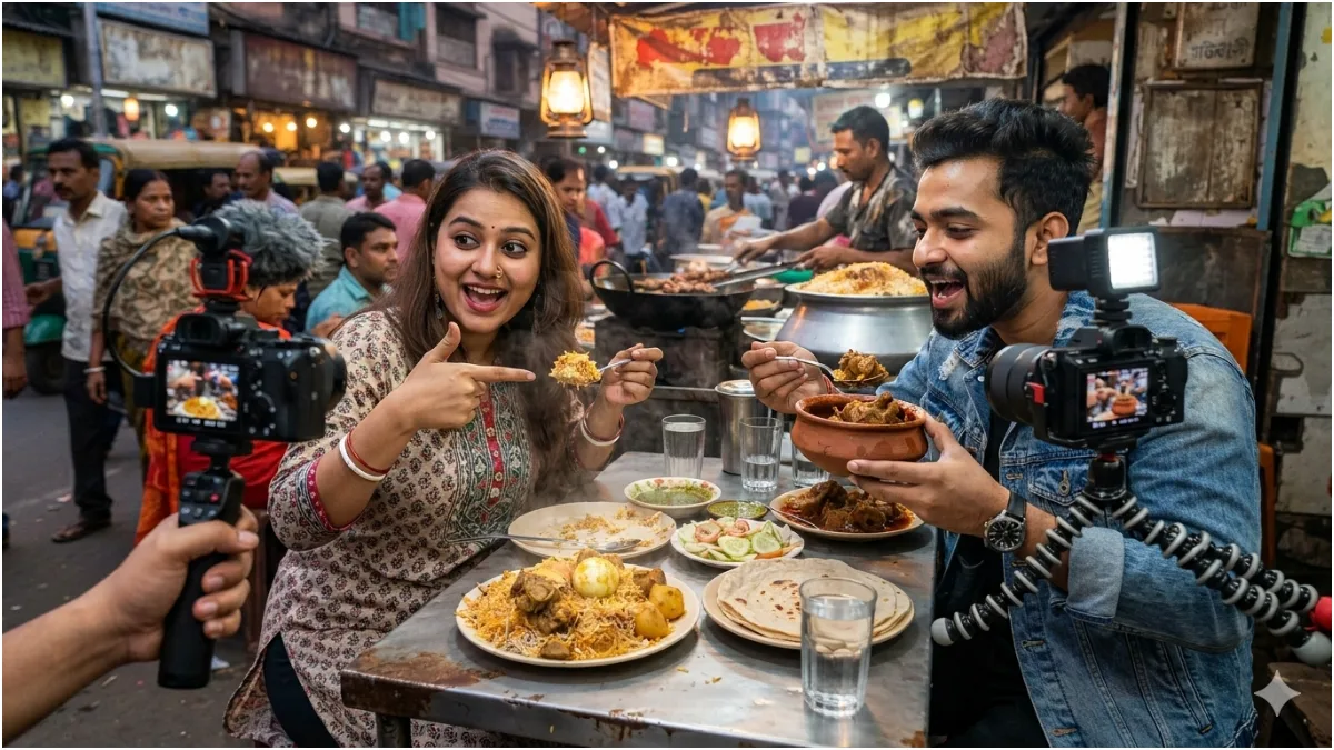 food vloggers