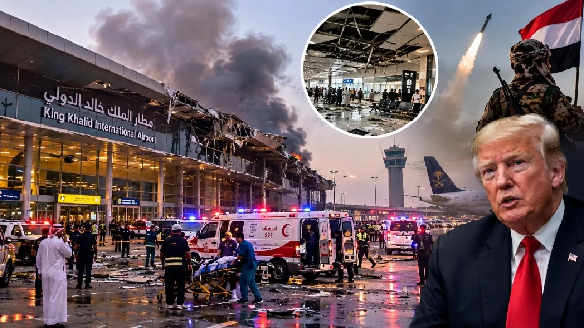 Houthi Strike on Riyadh Airport