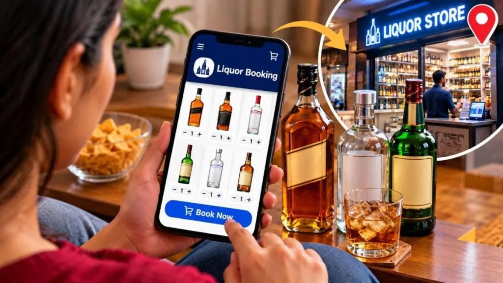 Liquor Booking App