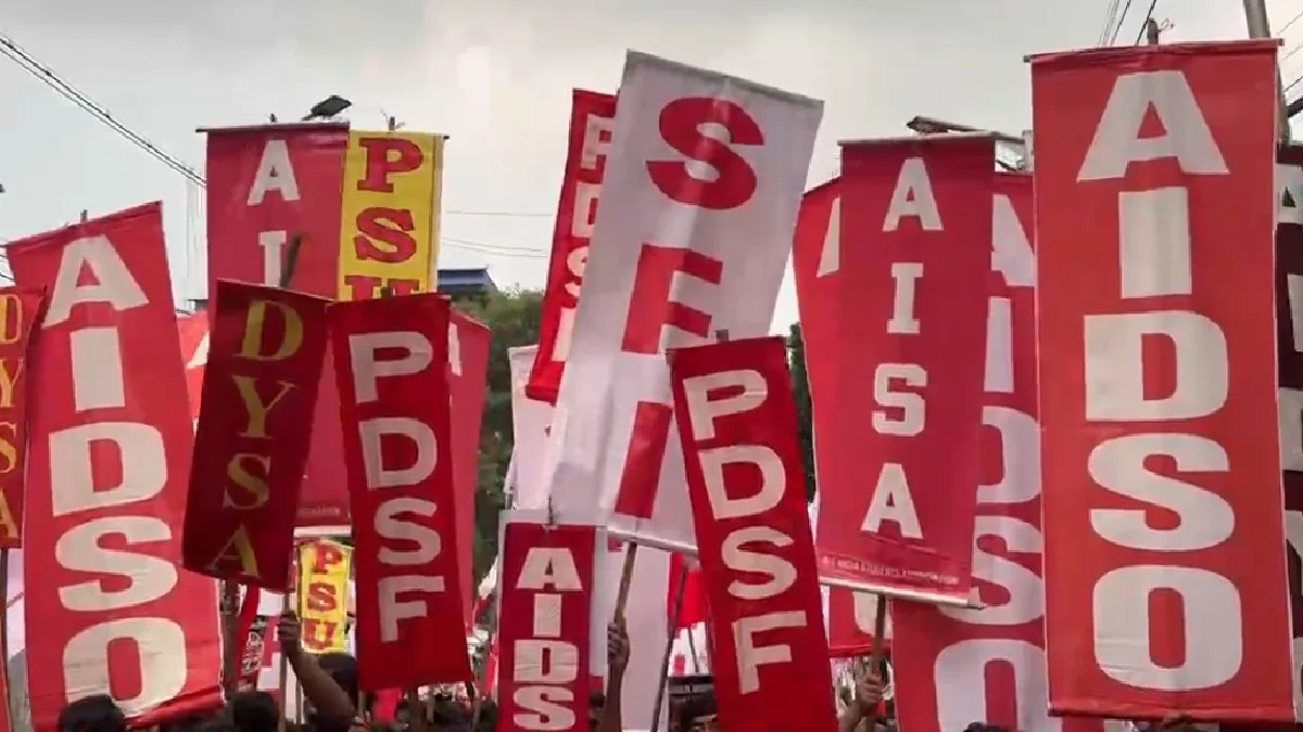SFI Protest at Kolkata