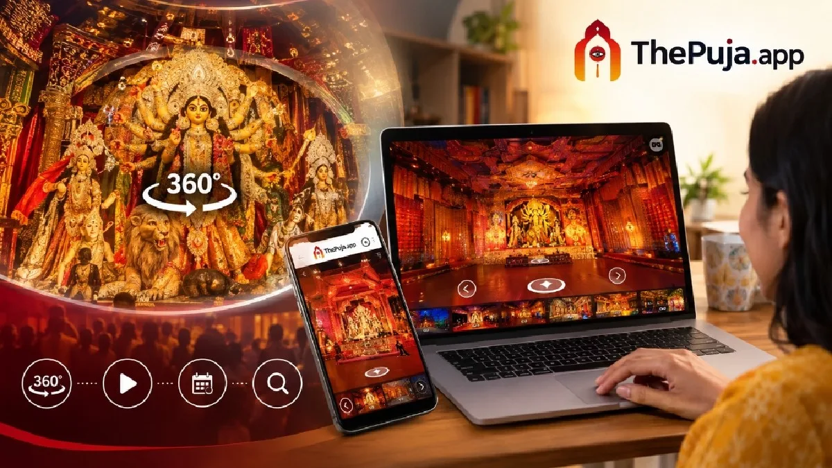 Virtual Pandal Hopping